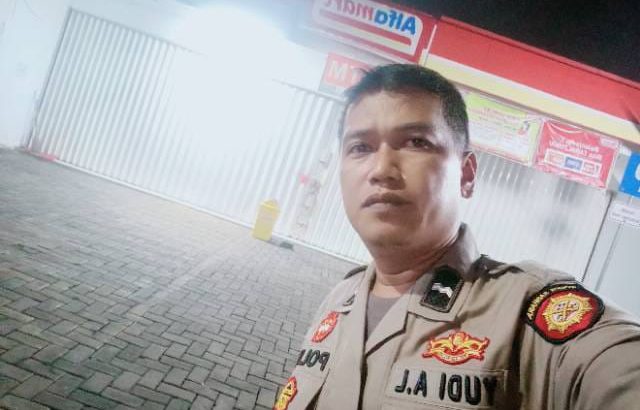 Aipda Yudi Patroli Barcode Di Alfamart Sodong Tigaraksa Antisipasi Kejahatan