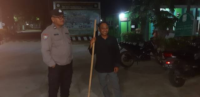 Aiptu Iwan W Patroli Barcode Di Ponpes Tarmub Tigaraksa Antisipasi Kejahatan