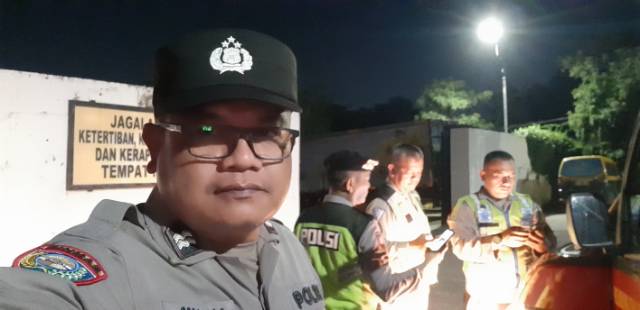 Aiptu Iwan W Patroli Barcode Di PT Spinmil Tigaraksa Antisipasi Kejahatan