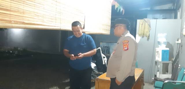 Aiptu Iwan W Patroli Barcode Di Perum Sudirman Tigaraksa Antisipasi Kejahatan