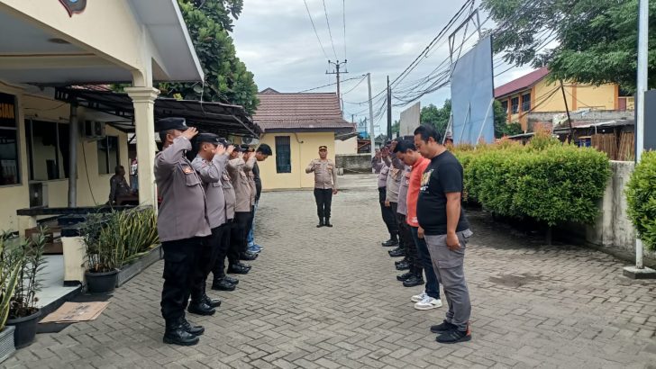 Polsek Tigaraksa Laksanakan Serah Terima Tugas Jaga selama 1×24 Jam
