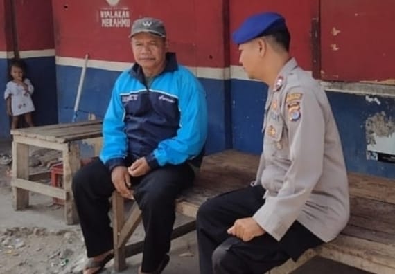 Laksanakan Kegiatan Sambang Satpolairud Berikan Himbauan Jelang Pemilu