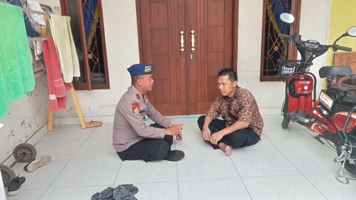 Satpolairud Sampaikan Pesan Kamtibmas Cooling system Kepada Masyarakat Pesisir