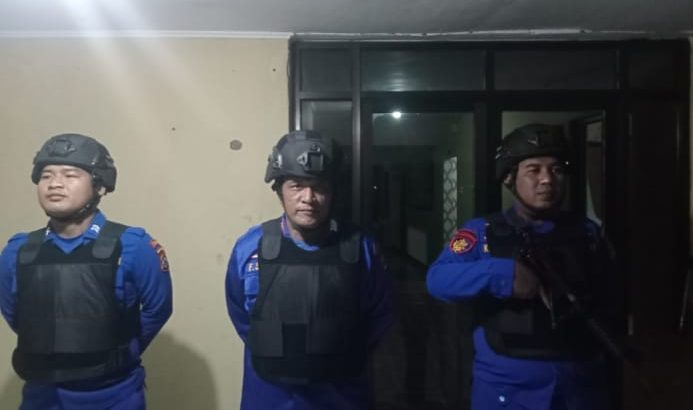 Antisipasi Kejahatan Satpolairud Tingkatkan Pengamanan Sispam Mako Malam Hari