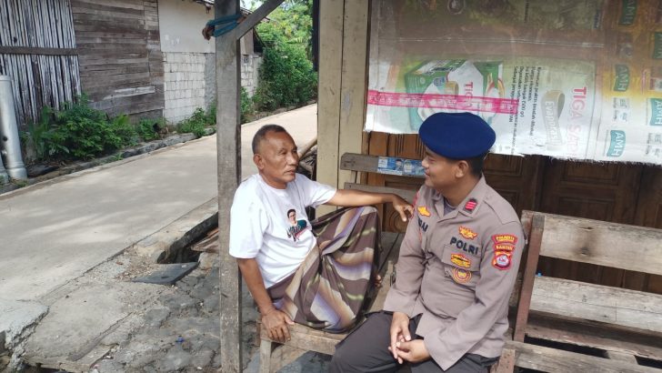 Satpolairud Laksanakan Patroli Rutin Cooling system Kepada Masyarakat Pesisir