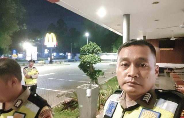 Bripka Ludi Patroli Barcode Di Macdonald Tigaraksa Antisipasi Kejahatan