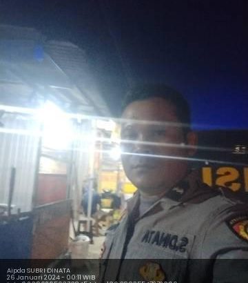 Laksanakan Patroli Barcode, Jajaran Polsek Cisoka Polresta Tangerang Titipkan Pesan Kamtibmas