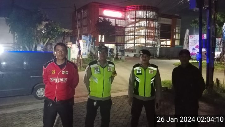 Patroli mobile Di Perum Sudirman Tigaraksa Antisipasi Kejahatan