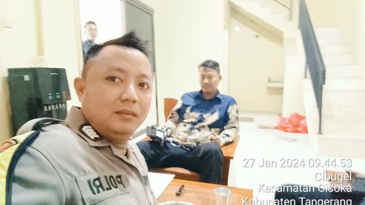 Kegiatan Polisi RW di Gelar Polsek Cisoka