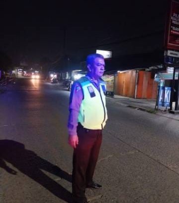 Aipda Doni Sinambela Patroli Barcode Di Pasar Gudang Tigaraksa Antisipasi Kejahatan