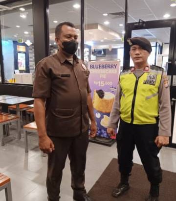 Aiptu Hevi Patroli Barcode Di Macdonald Tigaraksa Antisipasi Kejahatan