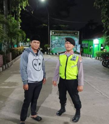 Aiptu Hevi Patroli Barcode Di ponpes Tarmub Tigaraksa Antisipasi Kejahatan