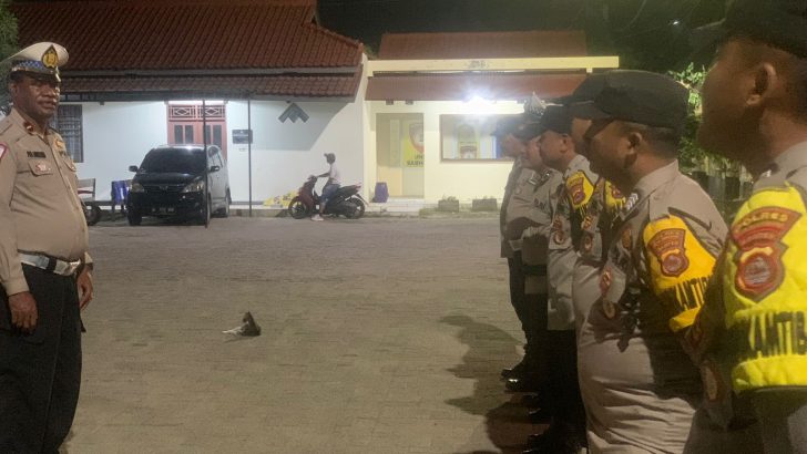 Polsek Mauk Polresta Tangerang Giat Apel Malam