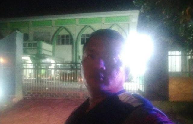 Bripka firdaus Patroli Barcode Di kantor MUI Tigaraksa Antisipasi Kejahatan