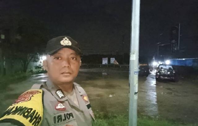 Laksanakan Patroli Barcode, Jajaran Polsek Cisoka Polresta Tangerang Titipkan Pesan Kamtibmas