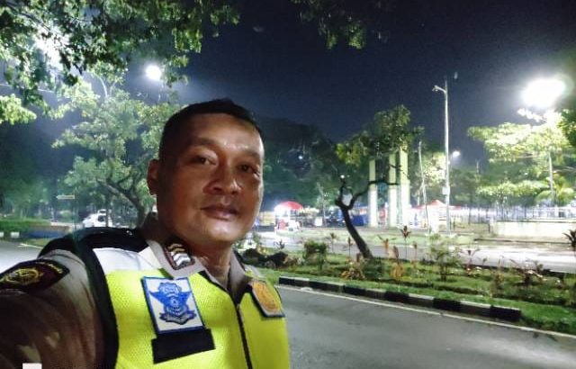 Bripka Ludi Patroli Barcode Di Indomart Pemda Tigaraksa Antisipasi Kejahatan