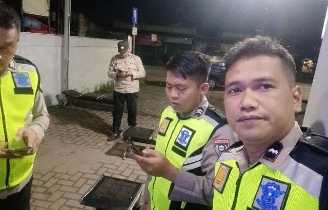Aipda Yudi Patroli Barcode Di Bank BRI Tigaraksa Antisipasi Kejahatan
