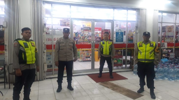 Patroli mobile Di Alfamart Sodong Tigaraksa Antisipasi Kejahatan