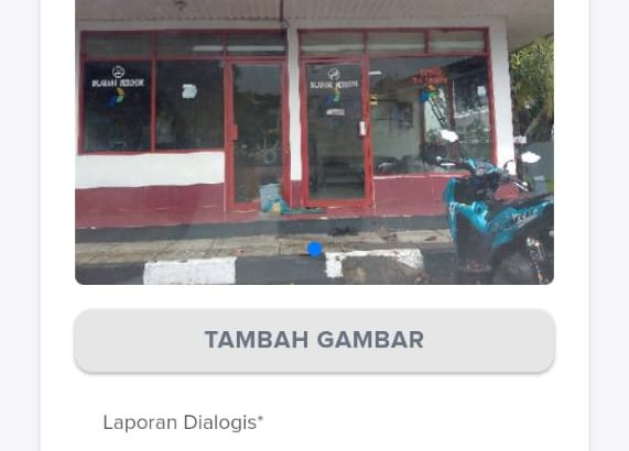 Unit Sabhara Polsek Mauk Polresta Tangerang Laksanakan Patroli Barcode Di SPBU Kedung Dalam