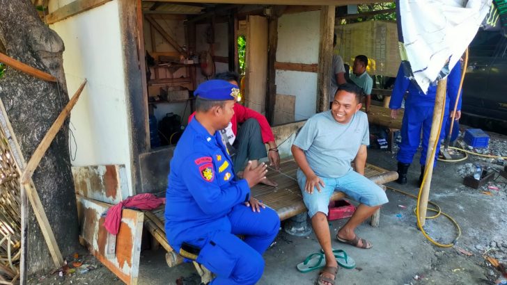 Berikan Rasa Aman Bagi Masyarakat Satpolairud Laksanakan Patroli Dialogis