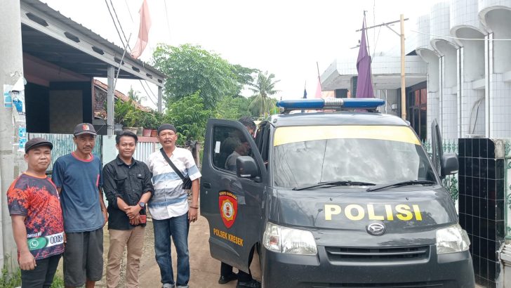 Upaya menjalin Sinergitas dan pendekatan diri kepada Masyarakat, Polsek Kresek lakukan kegiatan Penggalangan.