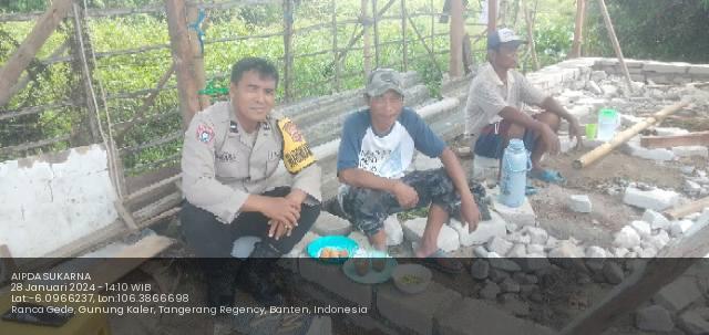 Polsek Kresek lakukan Sambang DDS di Desa, sebagai bentuk upaya menjalin sinergitas dengan masyarakat.
