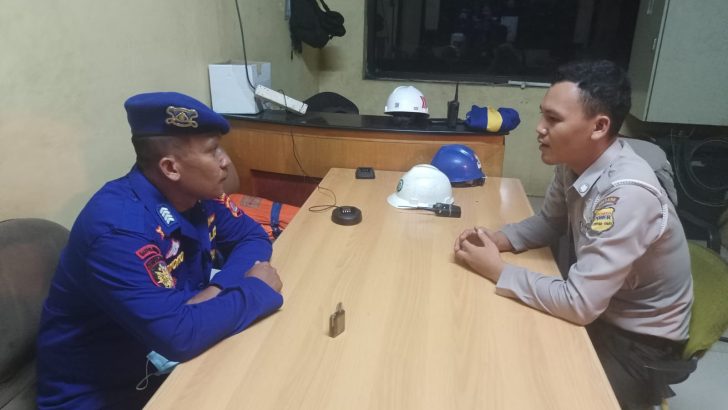 Satpolairud Laksanakan Patroli Barcode Malam Hari Untuk Jaga Objek Vital Tetap Aman