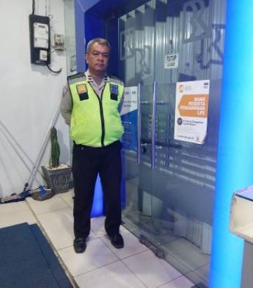 Aipda Doni Sinambela Patroli Barcode Di Bank BRI Tigaraksa Antisipasi Kejahatan