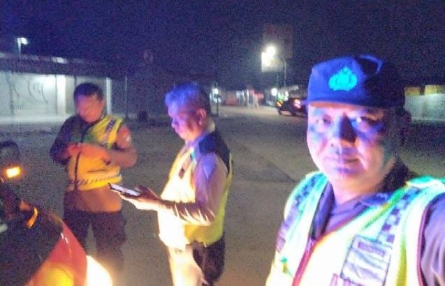 Aipda Firly Patroli Barcode Di Perempatan Pinang Tigaraksa Antisipasi Kejahatan