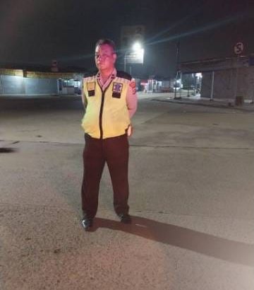 Aipda Doni Sinambela Patroli Barcode Di Perempatan Pinang Tigaraksa Antisipasi Kejahatan