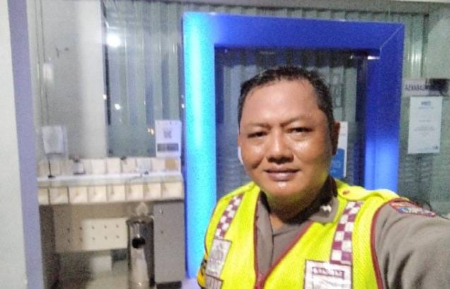 Aipda filry Patroli Barcode Di Bank BRI Tigaraksa Antisipasi Kejahatan