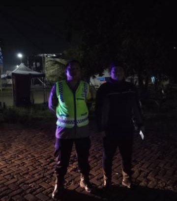 Bripka firdaus Patroli Barcode Di Perum Sudirman Tigaraksa Antisipasi Kejahatan