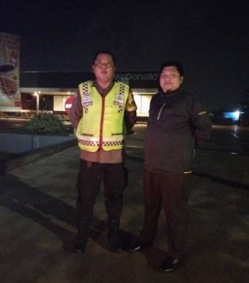 Aipda Firly Patroli Barcode Di Macdonald Tigaraksa Antisipasi Kejahatan