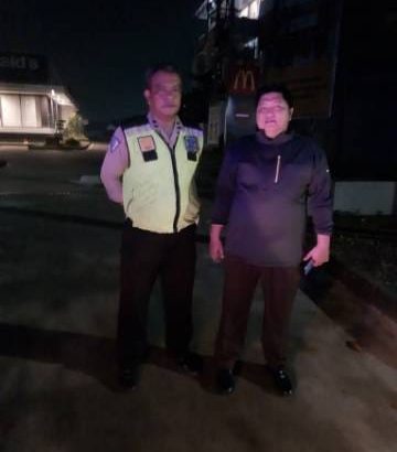 Aipda Doni Sinambela Patroli Barcode Di Macdonald Tigaraksa Antisipasi Kejahatan