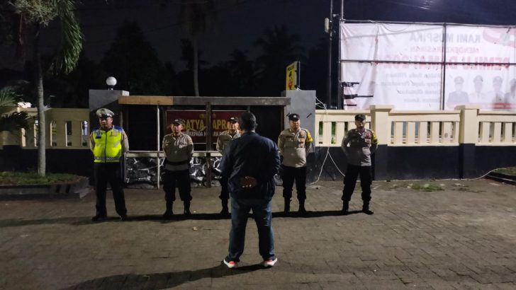 Ps Kanit Intelkam Polsek Maauk Polresta Tangerang Polda Banten Pimpin Apel Malam