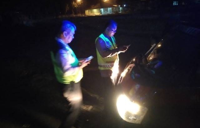 Bripka firdaus Patroli Barcode Di kantor MUI Tigaraksa Antisipasi Kejahatan