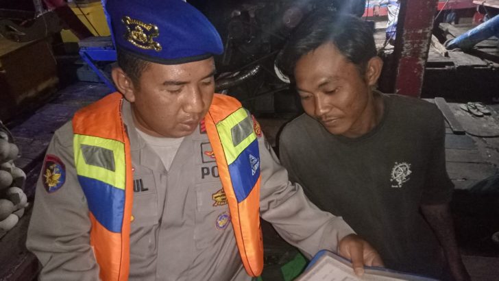 Tingkatkan Giat Patroli Di Wilayah Perairan Lontar Banten Oleh Personel Sat Polairud Polresta Tangerang