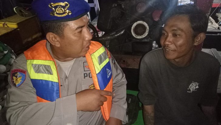 Patroli Di Wilayah Perairan Lontar Banten Oleh Personel Sat Polairud Polresta Tangerang