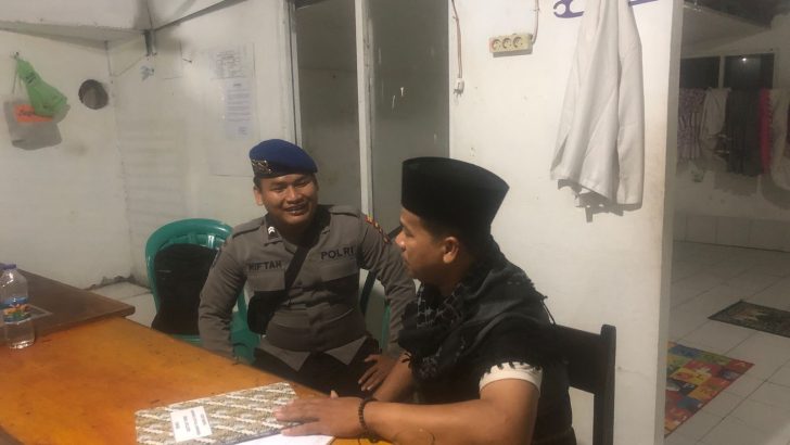 Jaga Wilayah Tetap Aman dan Kondusif Satpolairud Laksanakan Patroli Barcode Malam Hari