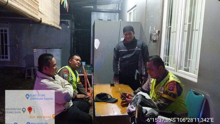 Giat strong Point Di Perum Sudirman Tigaraksa Antisipasi Kejahatan