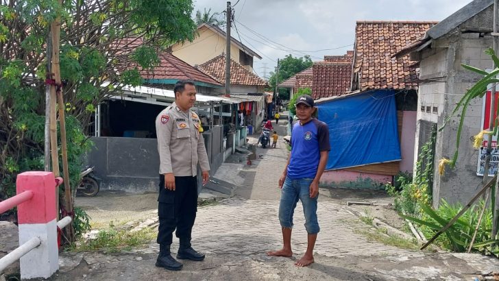 Bhabinkamtibmas Polsek Mauk Polresta Tangerang Sambang Masyarakat Desa Patramanggala