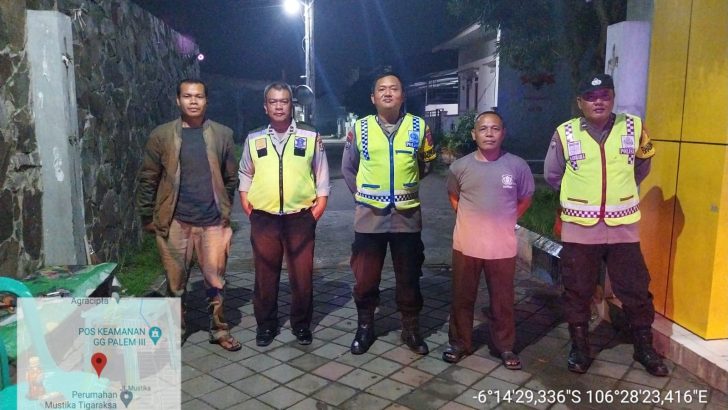 Giat strong Point Di Perum Mustika Tigaraksa Antisipasi Kejahatan