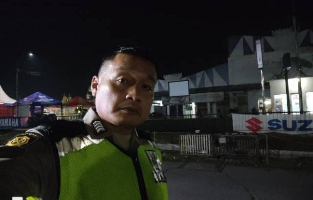 Bripka Ludi Patroli Barcode Di Pasar Gudang Tigaraksa Antisipasi Kejahatan