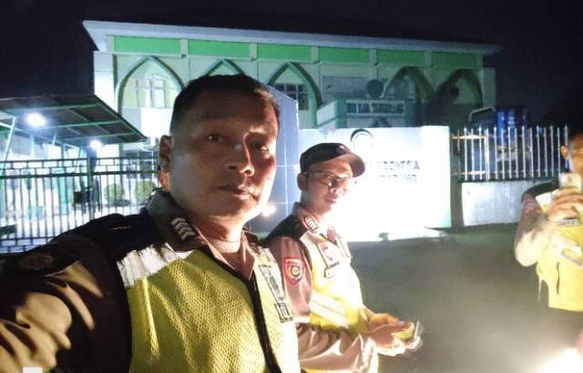 Bripka Ludi Patroli Barcode Di kantor MUI Tigaraksa Antisipasi Kejahatan