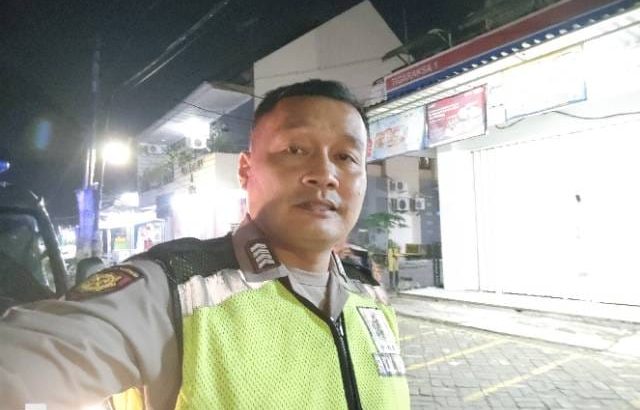 Bripka Ludi Patroli Barcode Di Perum Triraksa Tigaraksa Antisipasi Kejahatan