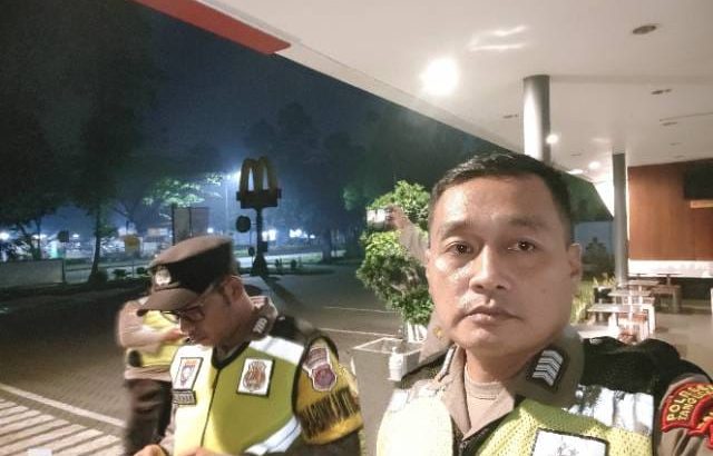 Bripka Ludi Patroli Barcode Di Macdonald Tigaraksa Antisipasi Kejahatan