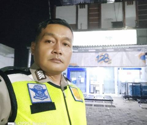 Bripka Ludi Patroli Barcode Di Bank BRI Tigaraksa Antisipasi Kejahatan