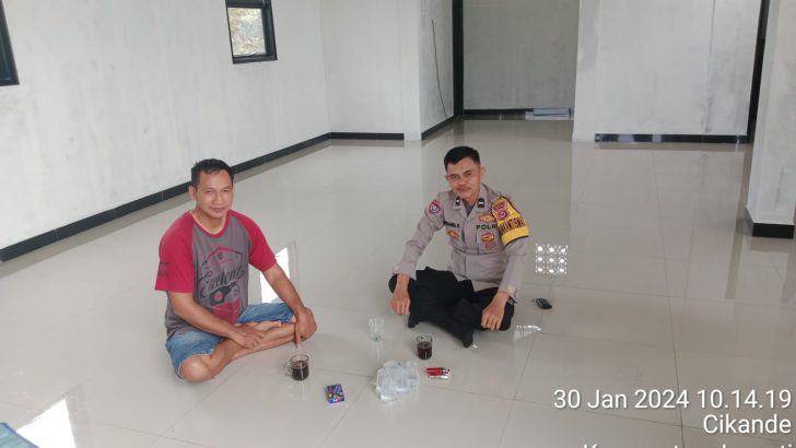 Polsek Cisoka Laksanakan Program Polisi RW demi mewujudkan Harkamtibmas