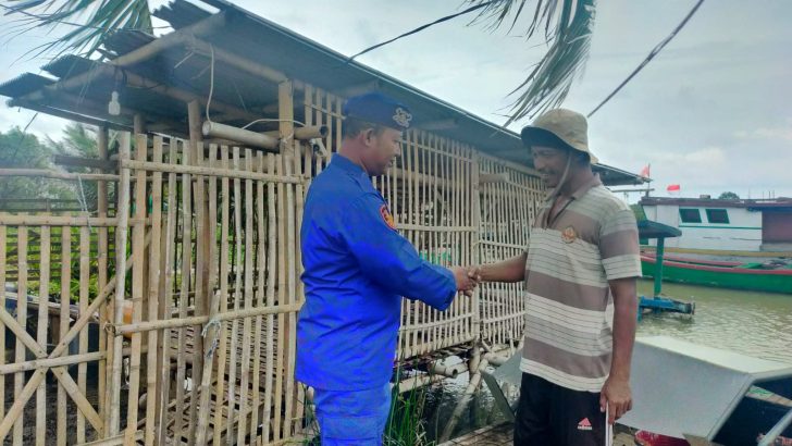 Laksanakan Kegiatan Sambang Satpolairud Berikan Himbauan Jelang Pemilu