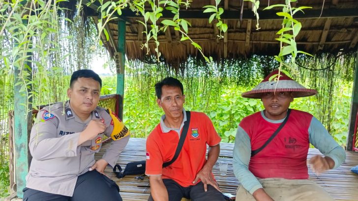 Personil Polsek Mauk Polresta Tangerang Giat Sambang dan Preemtif Desa Lontar